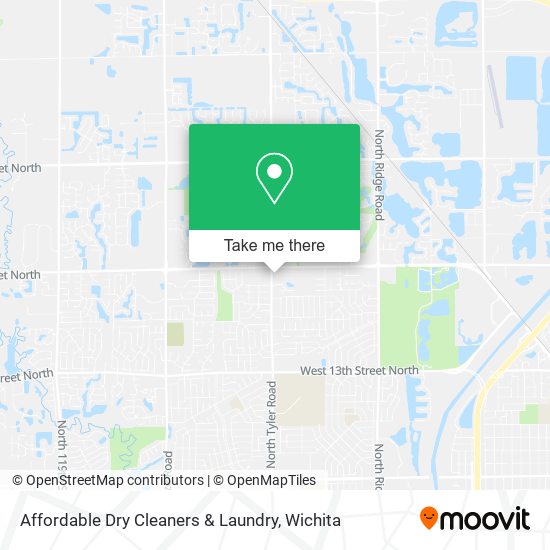 Affordable Dry Cleaners & Laundry map
