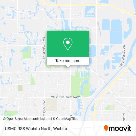 USMC RSS Wichita North map