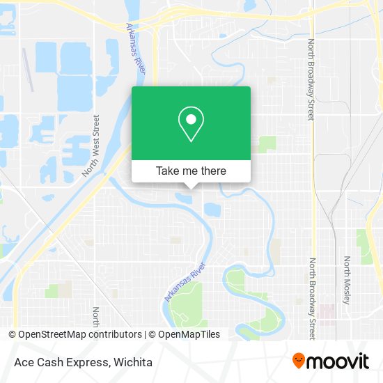 Ace Cash Express map