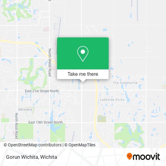 Mapa de Gorun Wichita