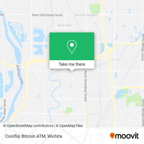 Coinflip Bitcoin ATM map