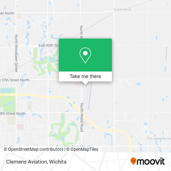 Mapa de Clemens Aviation