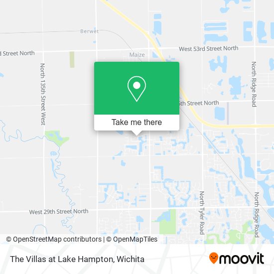 The Villas at Lake Hampton map