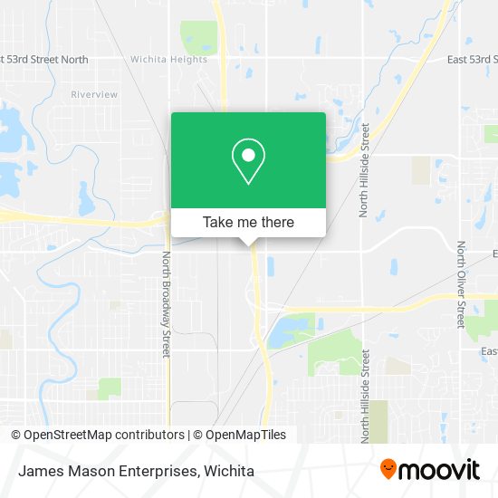 James Mason Enterprises map