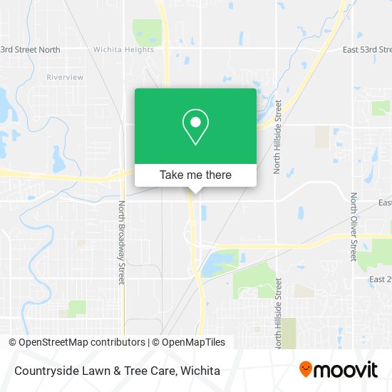 Countryside Lawn & Tree Care map