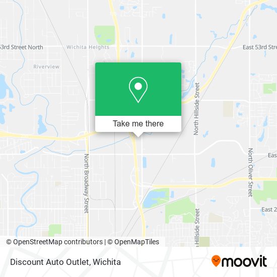 Discount Auto Outlet map