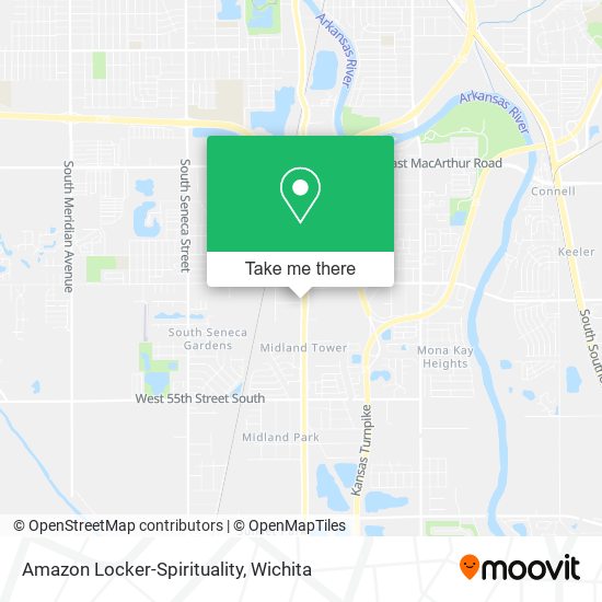 Mapa de Amazon Locker-Spirituality