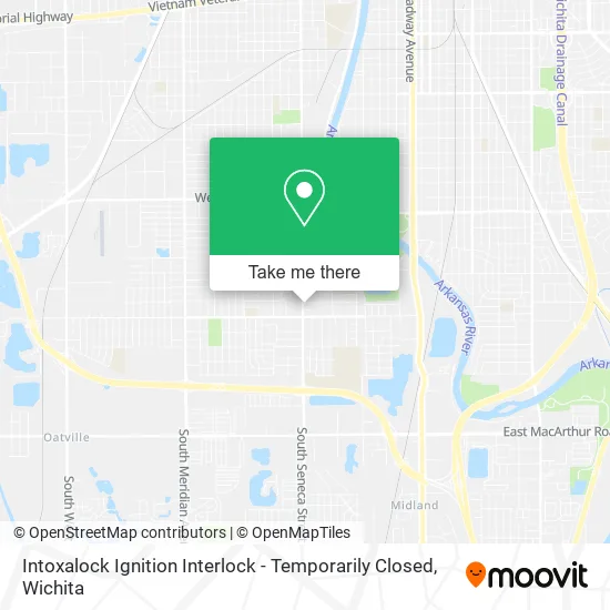 Intoxalock Ignition Interlock - Temporarily Closed map