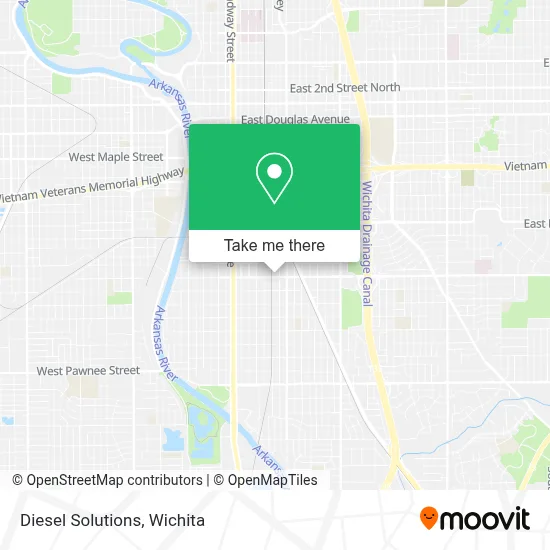 Diesel Solutions map