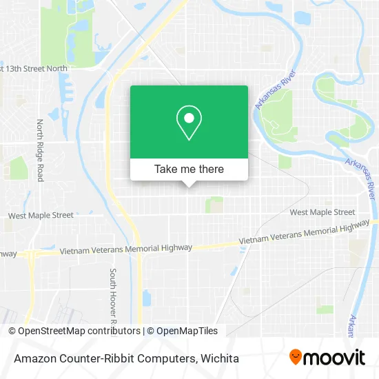 Amazon Counter-Ribbit Computers map