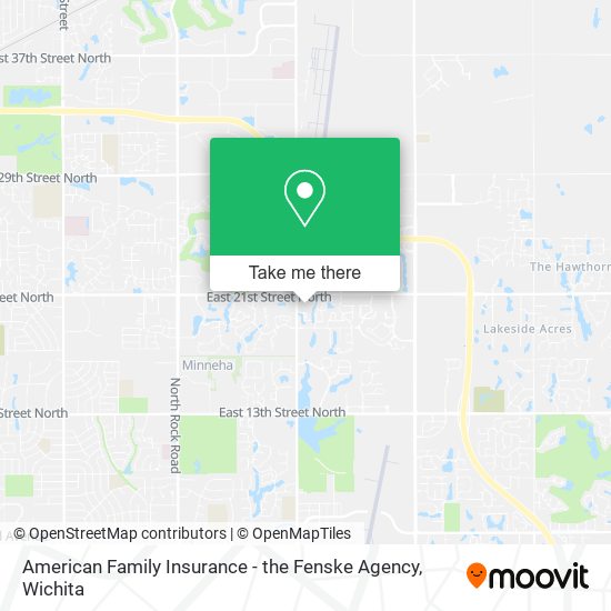 American Family Insurance - the Fenske Agency map
