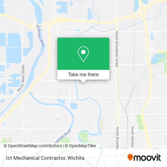 Ict Mechanical Contractor map