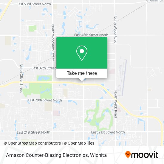 Amazon Counter-Blazing Electronics map