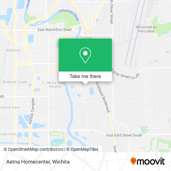 Aetna Homecenter map