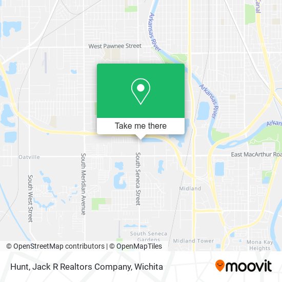 Hunt, Jack R Realtors Company map