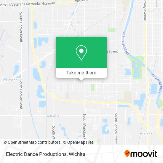 Electric Dance Productions map