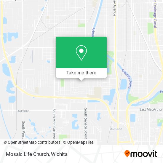 Mosaic Life Church map