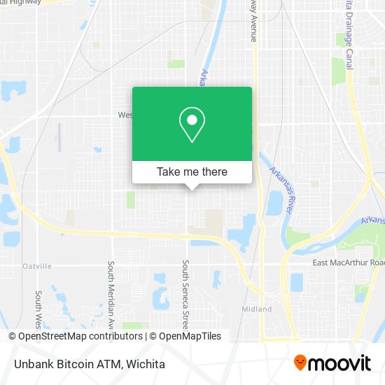 Unbank Bitcoin ATM map