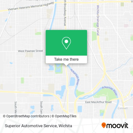 Superior Automotive Service map