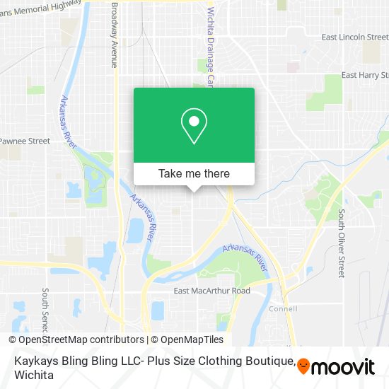 Mapa de Kaykays Bling Bling LLC- Plus Size Clothing Boutique