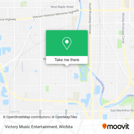 Mapa de Victory Music Entertainment