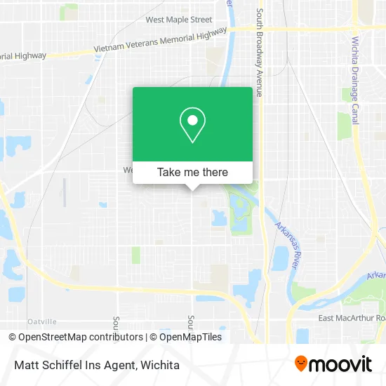 Matt Schiffel Ins Agent map