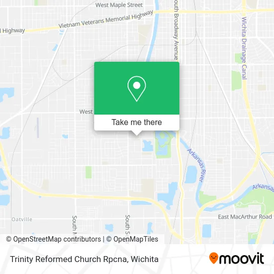 Trinity Reformed Church Rpcna map