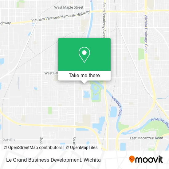 Le Grand Business Development map