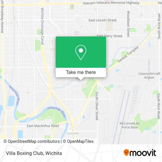 Villa Boxing Club map