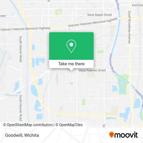 Goodwill map