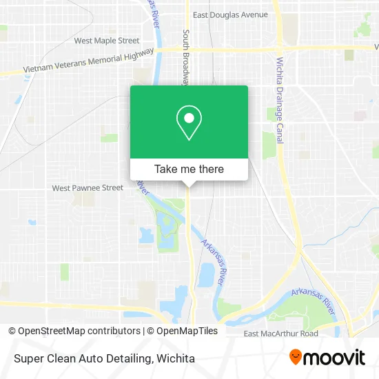 Super Clean Auto Detailing map
