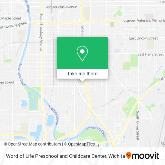 Mapa de Word of Life Preschool and Childcare Center