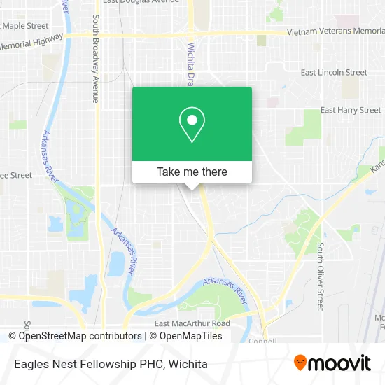 Eagles Nest Fellowship PHC map