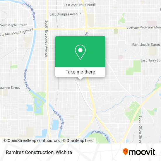 Ramirez Construction map