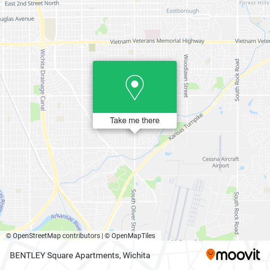Mapa de BENTLEY Square Apartments