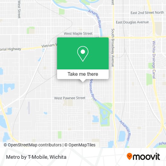 Metro by T-Mobile map