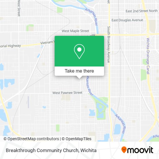Breakthrough Community Church map