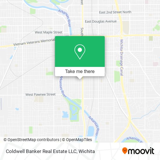 Coldwell Banker Real Estate LLC map