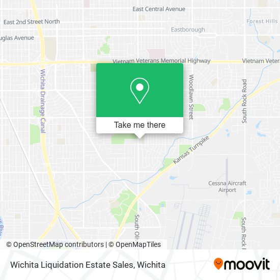 Mapa de Wichita Liquidation Estate Sales