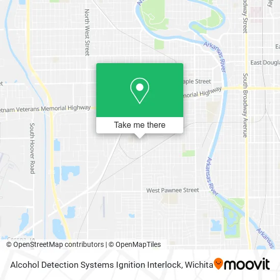 Alcohol Detection Systems Ignition Interlock map
