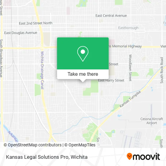 Kansas Legal Solutions Pro map