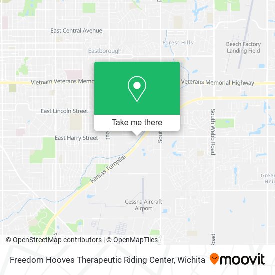 Mapa de Freedom Hooves Therapeutic Riding Center