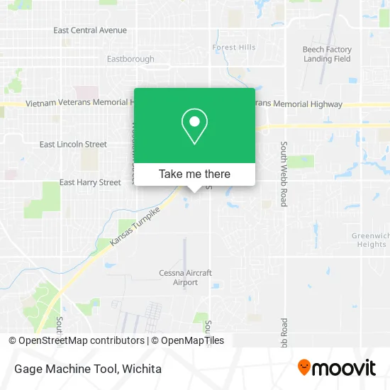 Gage Machine Tool map