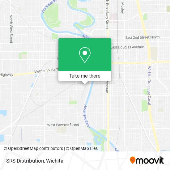SRS Distribution map