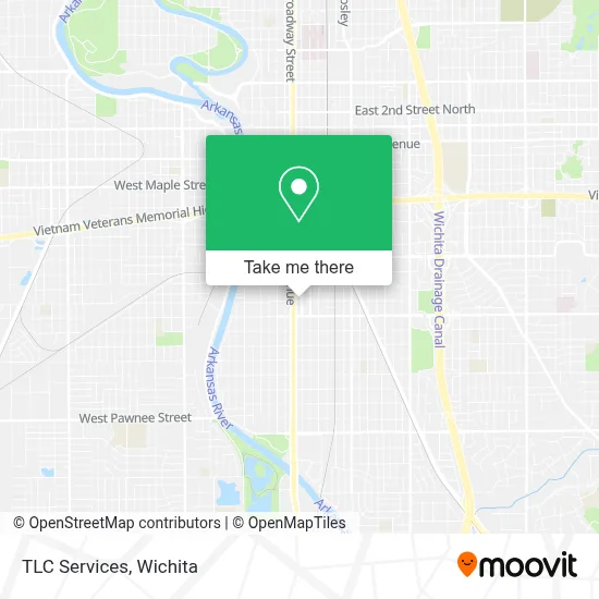 TLC Services map