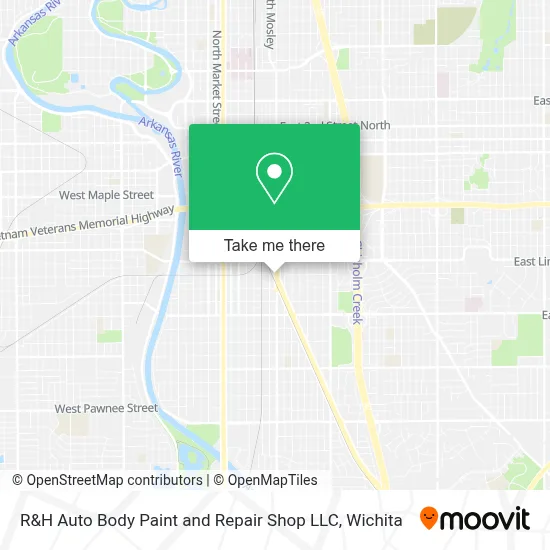 R&H Auto Body Paint and Repair Shop LLC map