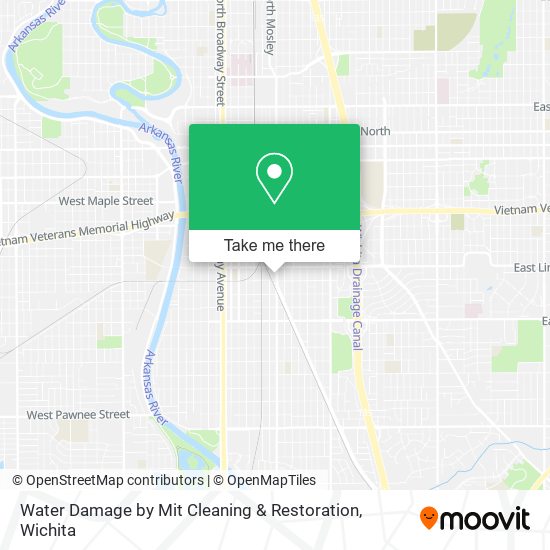 Water Damage by Mit Cleaning & Restoration map