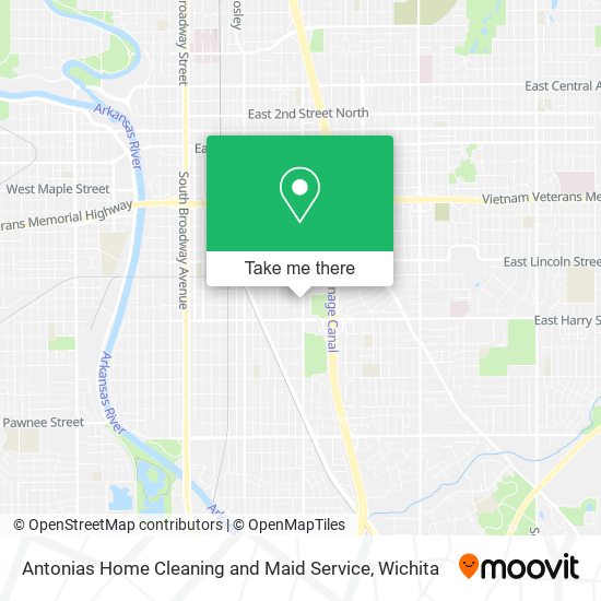 Mapa de Antonias Home Cleaning and Maid Service