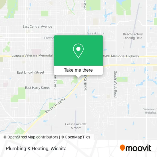 Plumbing & Heating map