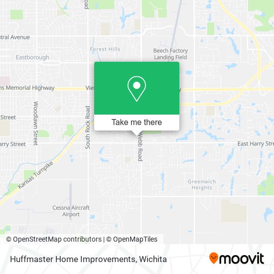 Huffmaster Home Improvements map